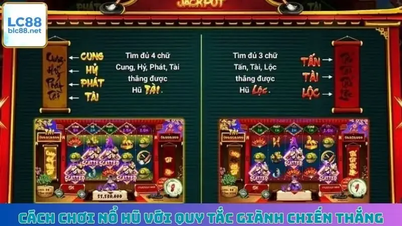 Cách chơi nổ hũ với quy tắc giành chiến thắng